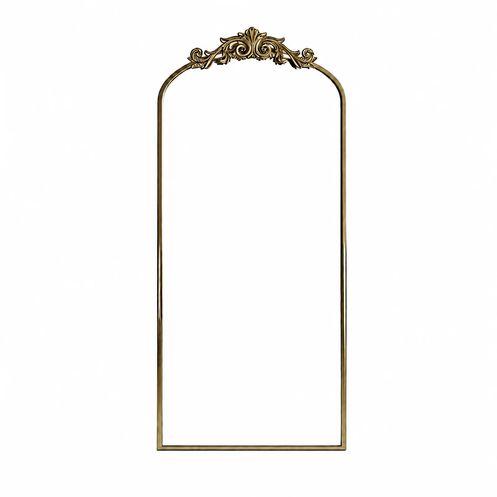 Gold Antique Mirror — Miami wedding and event rental.