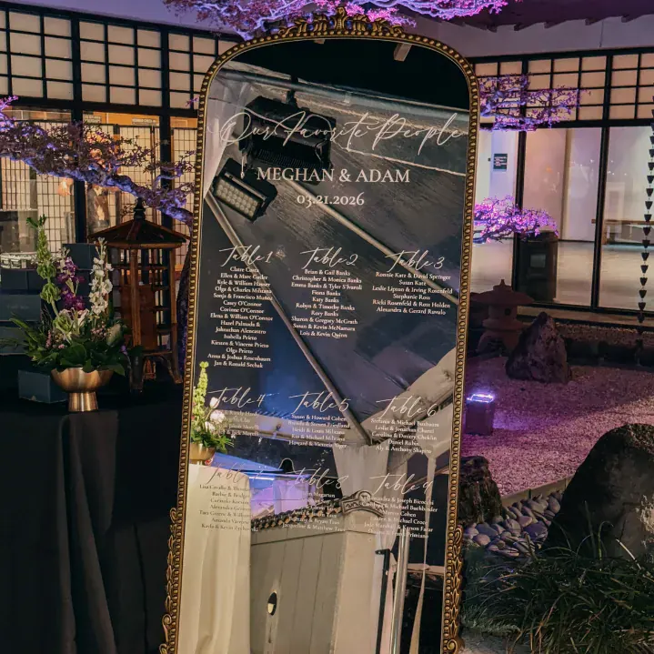 The Elise Package wedding rental collection in Miami