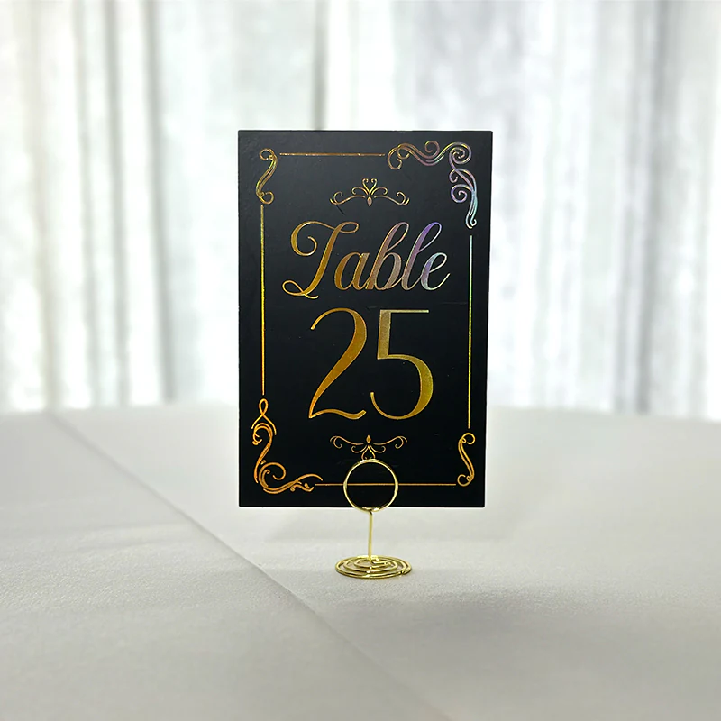 The Amelia — Miami rental in the Table Numbers And Place Cards collection by Be Extra Miami. — Miami wedding event rental.