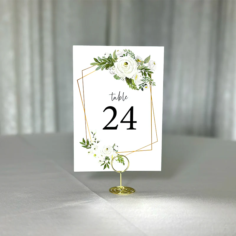 The Chloe — Miami rental in the Table Numbers And Place Cards collection by Be Extra Miami. — Miami wedding event rental.