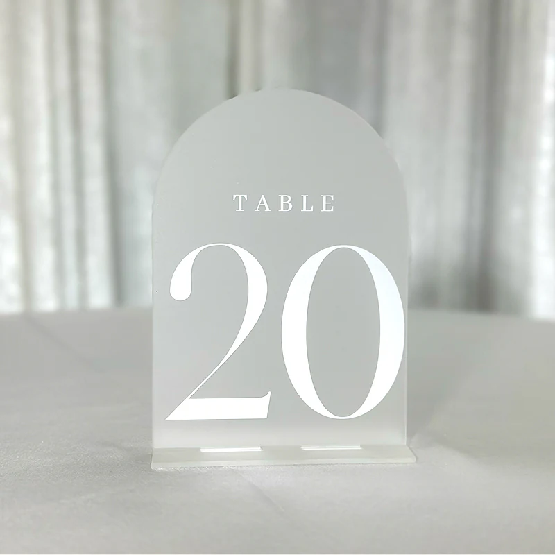 The Lily — Miami rental in the Table Numbers And Place Cards collection by Be Extra Miami. — Miami wedding event rental.